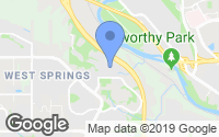 Map of Glenbrook, AB