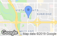 Map of Glenbrook, AB