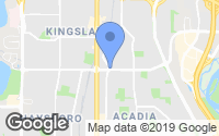 Map of Glenbrook, AB
