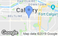Map of Glenbrook, AB