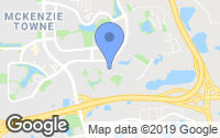 Map of Glenbrook, AB