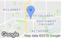Map of Glenbrook, AB