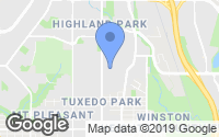 Map of Glenbrook, AB
