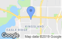 Map of Glenbrook, AB