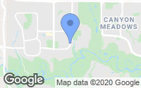 Map of Glenbrook, AB