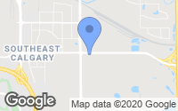 Map of Glenbrook, AB