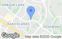 Map of Glenbrook, AB