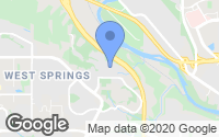 Map of Glenbrook, AB