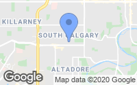 Map of Glenbrook, AB