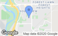 Map of Glenbrook, AB