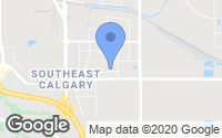 Map of Glenbrook, AB
