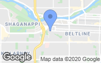 Map of Glenbrook, AB