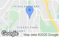 Map of Glenbrook, AB