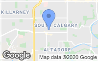 Map of Glenbrook, AB